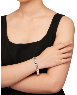 Sterling Silver Hugs and Kisses Bracelet