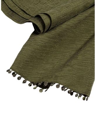  Cropped Boat-Neck Blouse