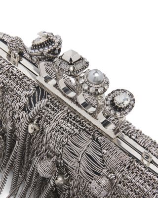 Chainmail Embroidery Clutch