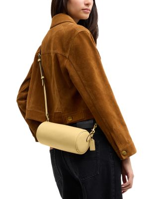 Leather Barrel Bag