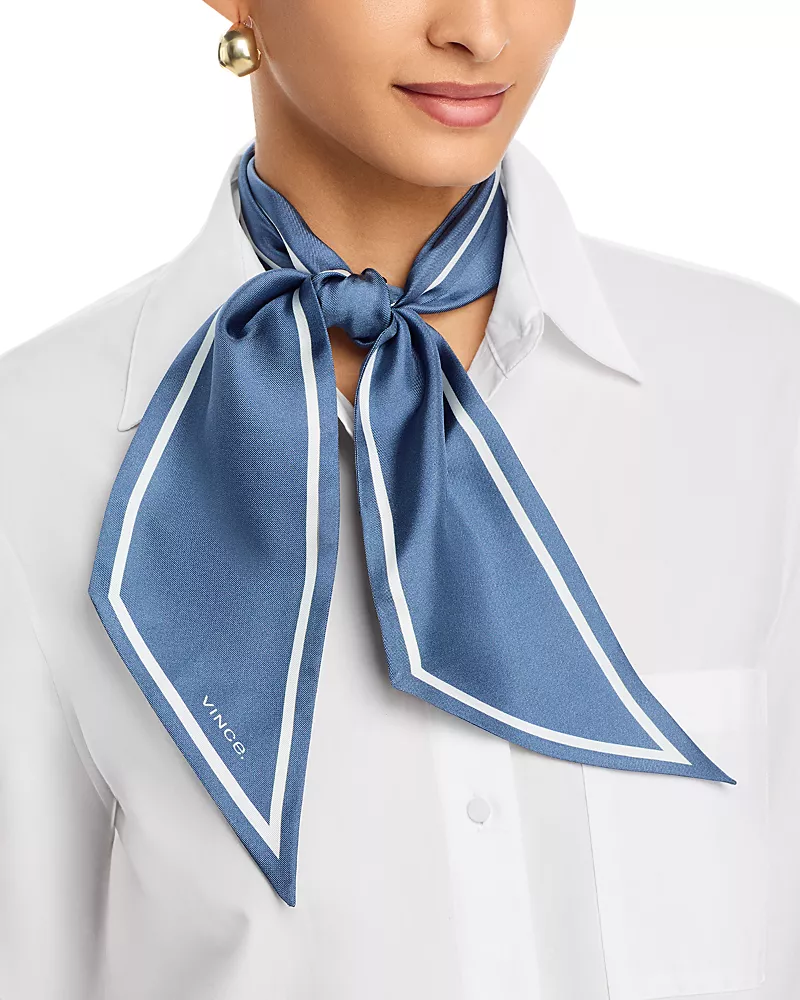 Vince Silk Ribbon Scarf