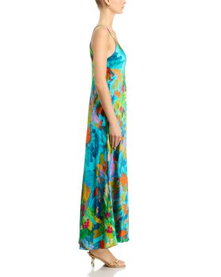 full length beaded dress Silver Beaded Embellished One Shoulder A Line Gown main image 1