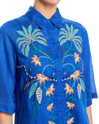 Kimono Sleeve Shirt Dress