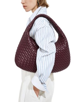 Veneta Intrecciato Leather Shoulder Bag