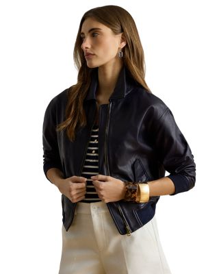 Leather Flight Jacket