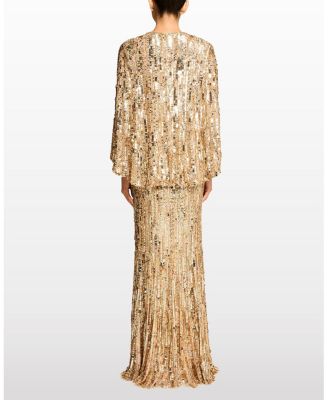 Vulsa Sequin-Embellished Maxi Dress