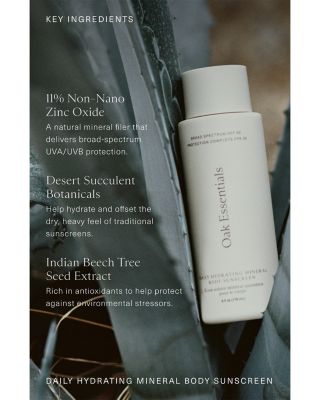 Daily Hydrating Mineral Body Sunscreen 6 oz.