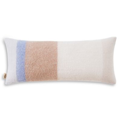 Simona Faux Mohair Decorative Pillow, 14" x 36"
