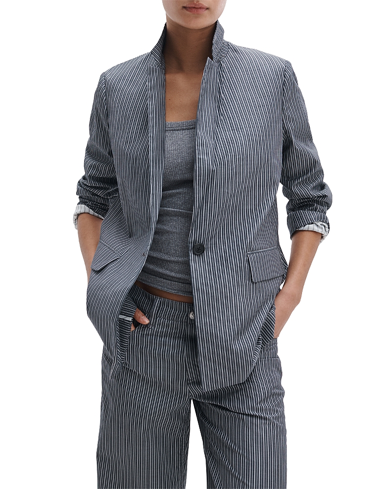 rag & bone Jennie Poplin Stripe Blazer