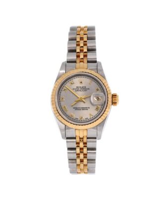  Oyster Perpetual Datejust Automatic Watch in Stainless Steel and Gold 26mm