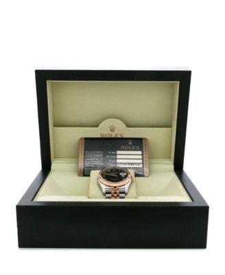  Oyster Perpetual Datejust Automatic Watch in Stainless Steel and Rose Gold 36mm