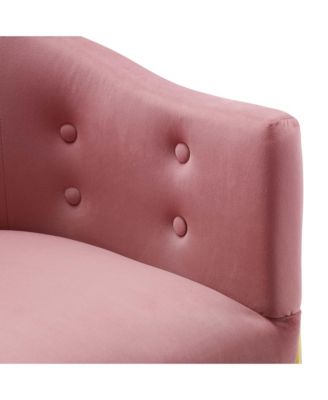 Savour Tufted Performance Velvet Accent Dining Armchair