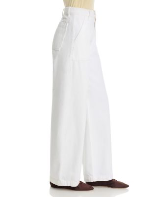 The Bow Cargo Jeans in White