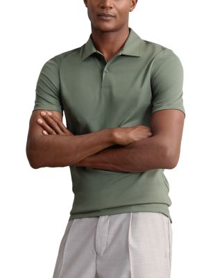 Earl Short Sleeve Airwater Cotton Polo Shirt