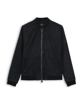 Bild Suede Zip Through Bomber Jacket