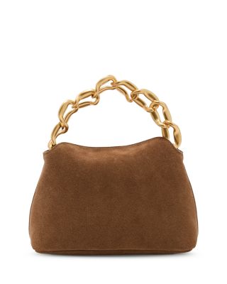 Peony Suede Handbag