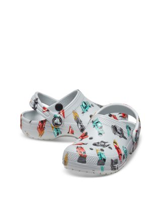 Unisex Classic Race Cars Graphic Clogs - Toddler