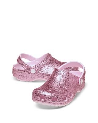 Unisex Classic Chunky Glitter Clogs - Toddler, Little Kid, Big Kid