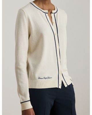 Two Tone Cardigan Sweater 