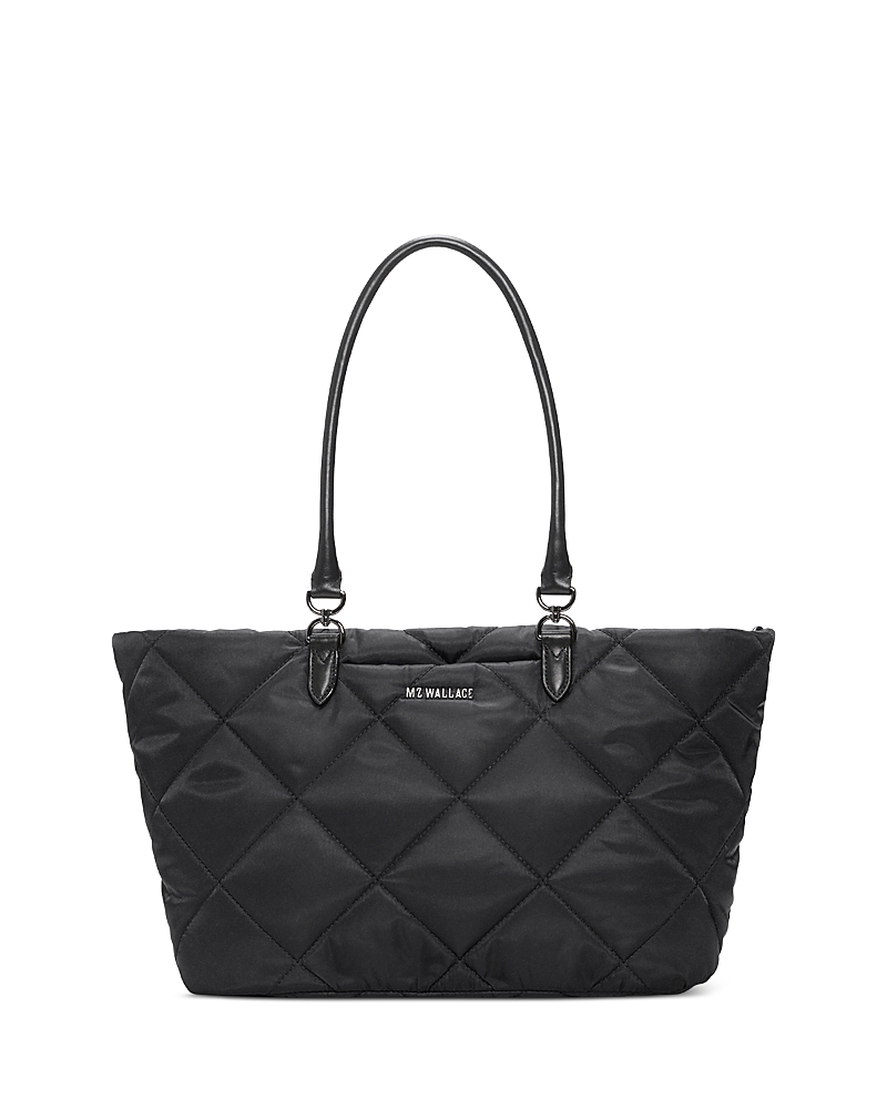 Mz Wallace Madison Medium Quilted Nylon Tote Bag