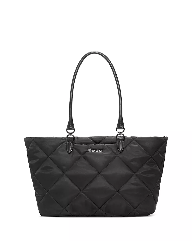 Mz Wallace Madison Medium Quilted Nylon Tote Bag