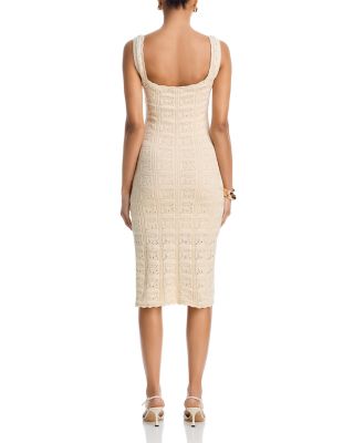 Nellis Crocheted Midi Dress