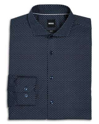 Hank Pattern Slim Fit Dress Shirt