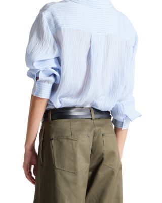 Lanette Pinstriped Blouse