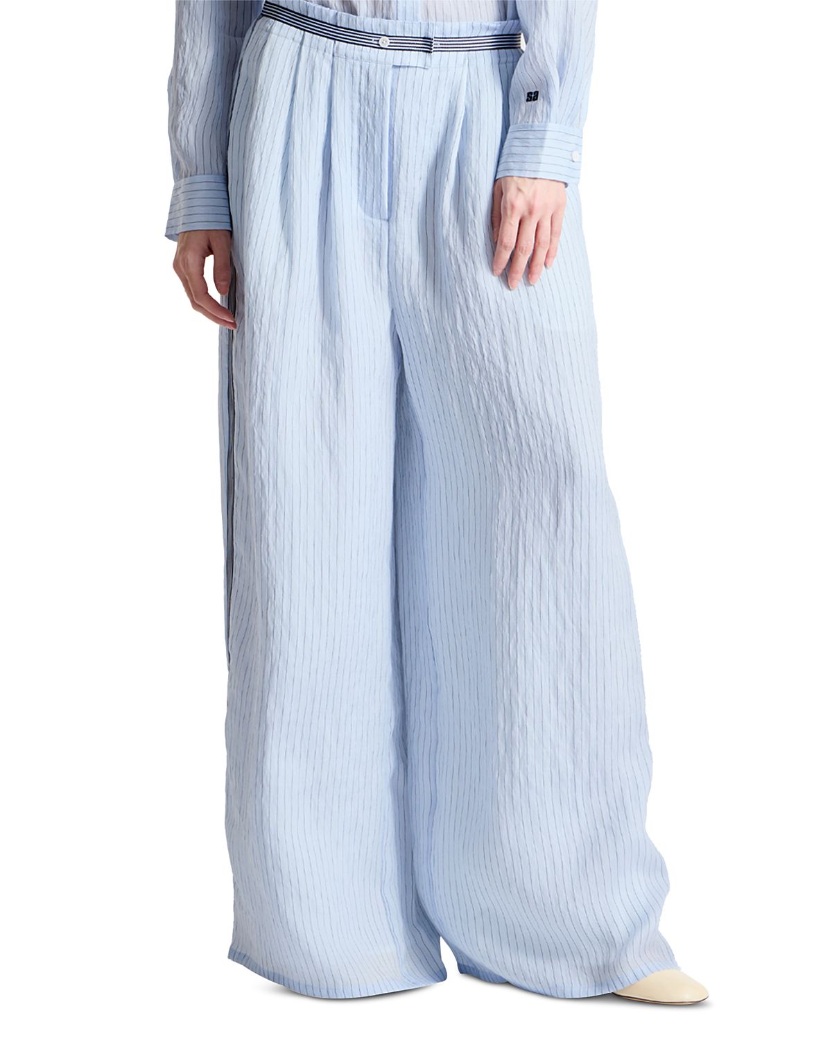 Saint Art Wilson Pinstriped Pants