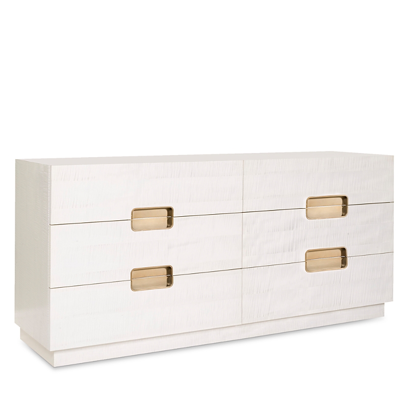 Vanguard Furniture Splendor 6 Drawer Dresser, Sea Salt