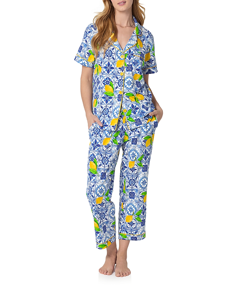 BedHead Pajamas Stretch Jersey Cropped Pajama Set