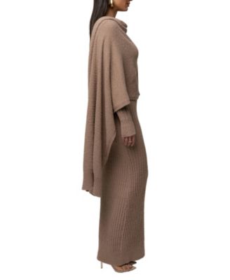  First Class Ribbed Maxi Dress