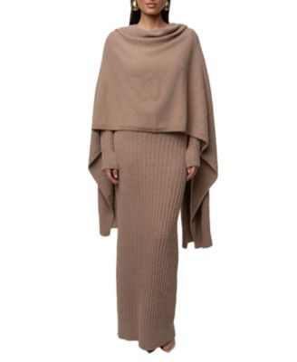  First Class Ribbed Maxi Dress