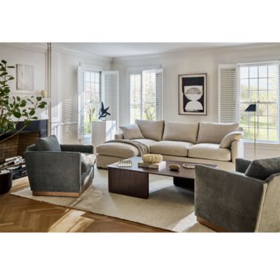 Inwood Fabric Swivel Chair - Exclusive