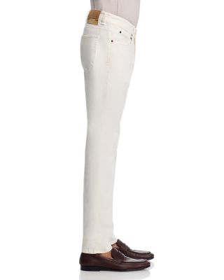 Cotton & Tencel Garment Dye Slim Fit Five Pocket Pants