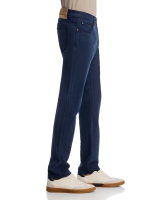 Cotton & Tencel Garment Dye Slim Fit Five Pocket Pants