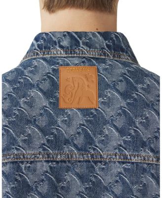 Lunar Year Jacquard Denim Jacket