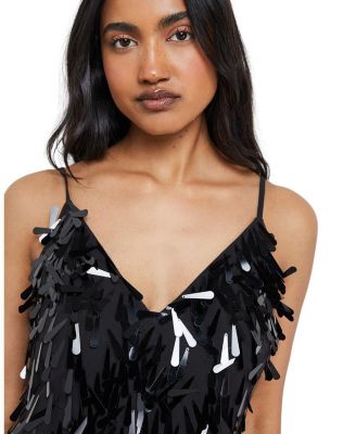 Premium Teardrop Embellished Midi Dress