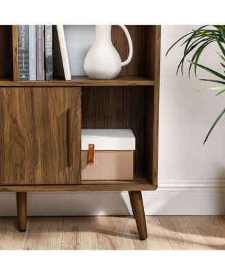 Transmit 59" Bookcase with Sliding Doors