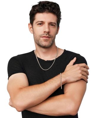 Sterling Silver Baller Bead Necklace