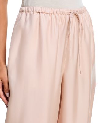 Relaxed Silk Trousers