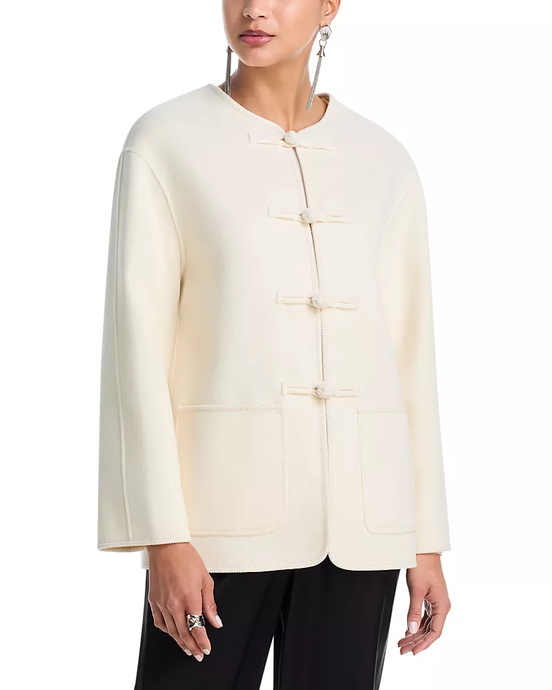 ROHE Double Faced Wool Pankou Jacket