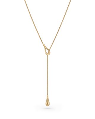 Bolo Lariat Necklace, 30" 