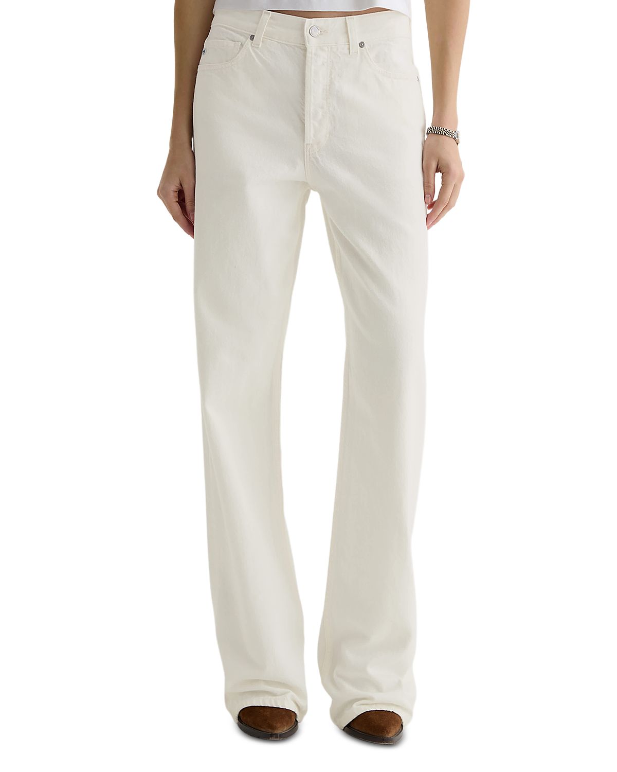 Ag Billie High Rise Straight Jeans