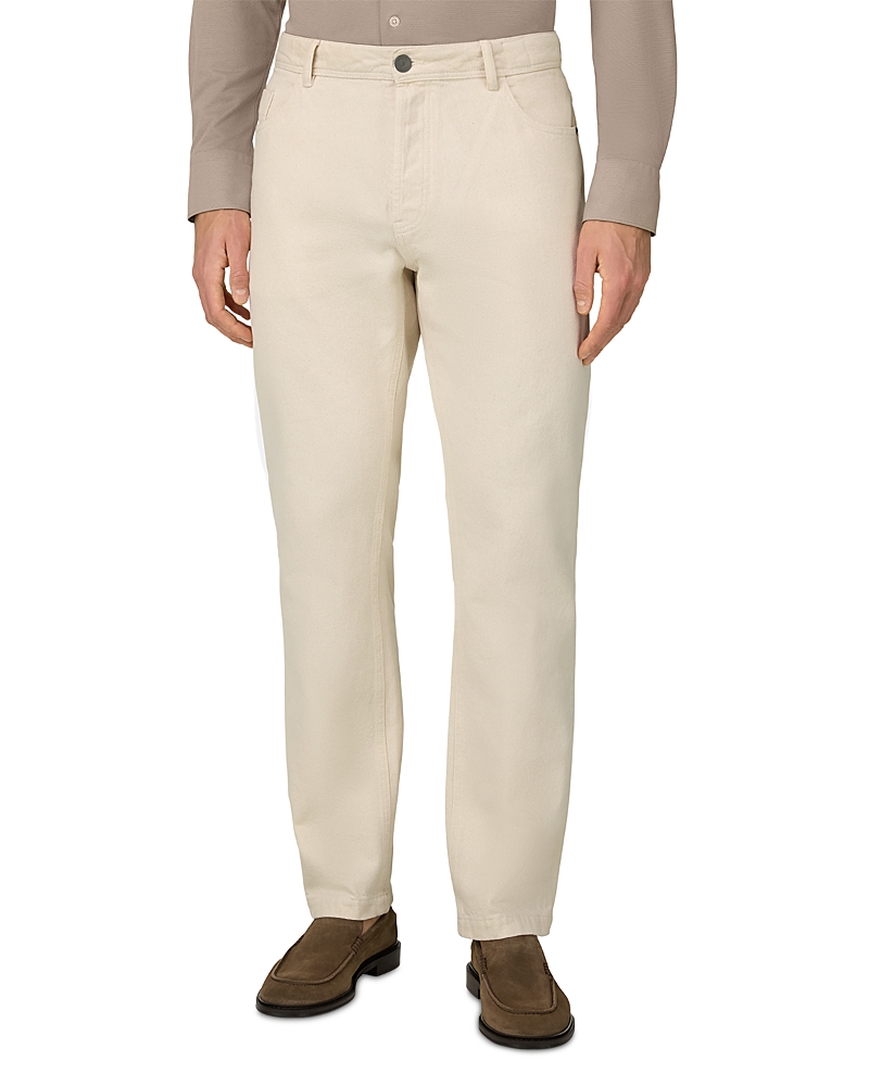 Boggi Milano Straight Fit 5-Pocket Jeans