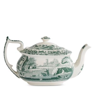 Heritage Green Italian Teapot