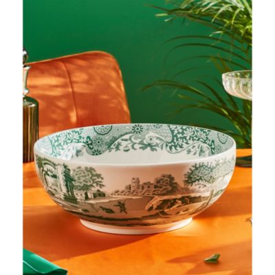 Heritage Green Italian Round Serving Bowl