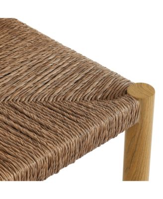 Parkland Outdoor Patio Rattan and Aluminum Counter Stools, Set of 2