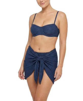  Liv Shimmer Cover-Up Swim Sarong