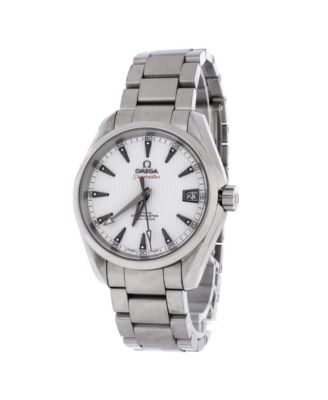  Seamaster Aqua Terra 150M Co-Axial Chronometer Automatic Watch in Stainless Steel 39mm